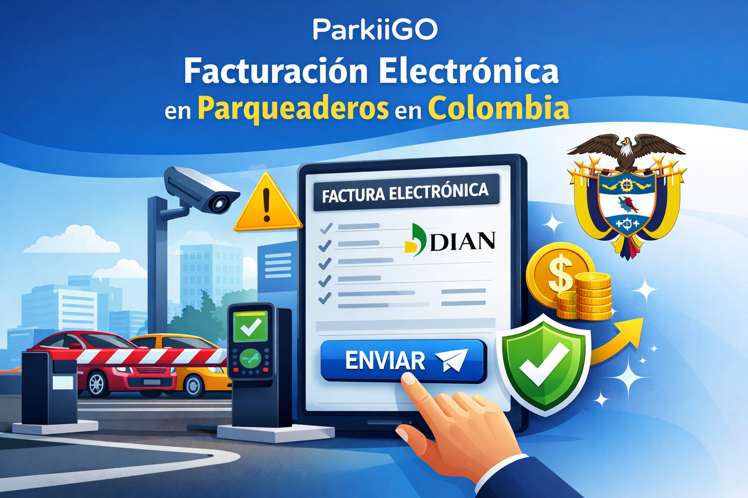 Facturación electrónica en parqueaderos: qué es, cómo aplicarla y sanciones por no emitirla correctamente